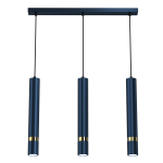 Lampa wisząca JOKER NAVY BLUE/GOLD 3xGU10 I  MLP7726