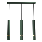 Lampa wisząca JOKER GREEN/GOLD 3xGU10 I MLP7721