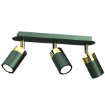 Lampa sufitowa JOKER GREEN/GOLD 3xGU10 I MLP7719