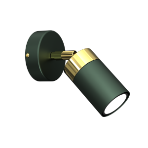 Kinkiet JOKER GREEN/GOLD 1xGU10  I  MLP7717