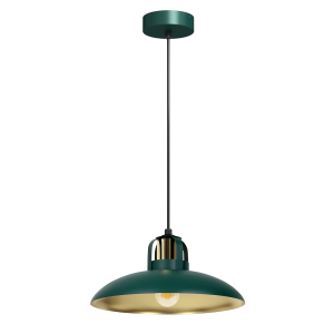 Lampa wisząca FELIX GREEN/GOLD 1xE27 I  MLP7709
