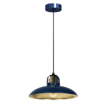 Lampa wisząca FELIX NAVY BLUE/GOLD 1xE27 I MLP7714