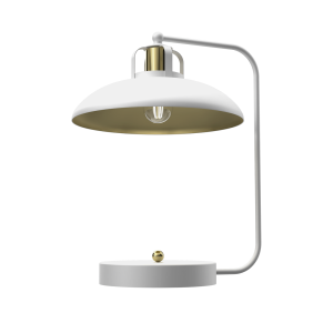Lampka biurkowa Felix Biały/Złoty 1xE27 I  MLP7706