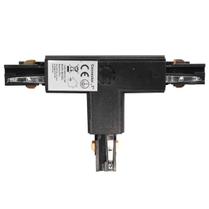 Łącznik Lampy Track Light Czarny 3-obwodowy Typ: T DR I  ML7092