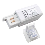 Zasilanie Prowadnicy Track Light Biały 3-obwodowy I  ML7081