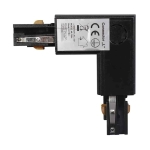 Łącznik Lampy Track Light Czarny 3-obwodowy Typ: LD I  ML7086