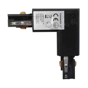 Łącznik Lampy Track Light Czarny 3-obwodowy Typ: LD I  ML7086