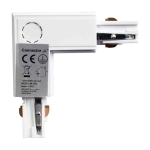 Łącznik Lampy Track Light Biały 3-obwodowy Typ: LD I  ML7085