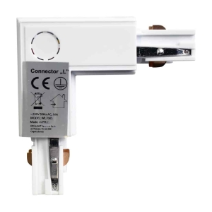 Łącznik Lampy Track Light Biały 3-obwodowy Typ: LD I  ML7085