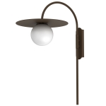 Lampa kinkiet FLAT brąz 1xE27  /  9562