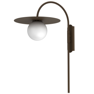 Lampa kinkiet FLAT brąz 1xE27  /  9562