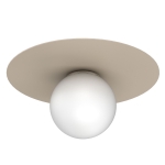 Lampa plafon FLAT beż 1xE27 /  9579