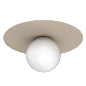 Lampa plafon FLAT beż 1xE27 /  9579