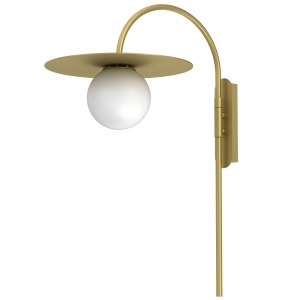 Lampa kinkiet FLAT złoty 1xE27  / 9586