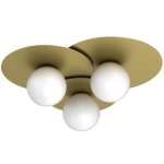 Lampa sufitowa FLAT złoty 3xE27  /  9589