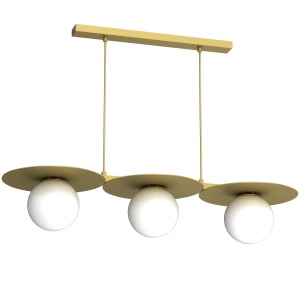 Lampa wisząca FLAT złoty 3xE27 /  9591