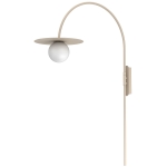 Lampa kinkiet FLAT XL beż 1xE27  / 9609