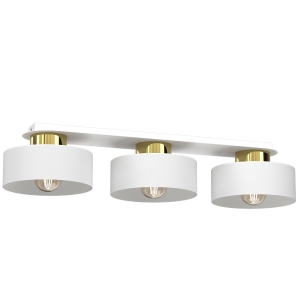 Lampa sufitowa MARTI biały, złoty 3xE27 / 9847