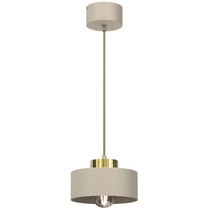 Lampa wisząca MARTI beż, złoty połysk / 9930