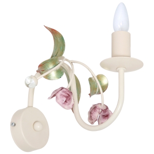 Lampa kinkiet ROSE beżowy I  0464