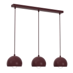 Lampa wisząca Sool  burgund 1218