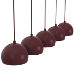 Lampa wisząca Sool  burgund 1219