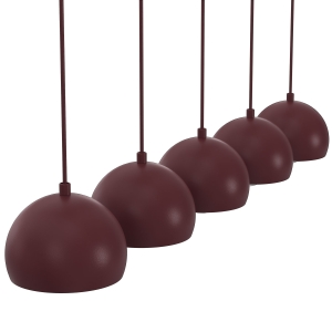 Lampa wisząca Sool  burgund 1219