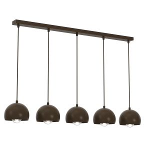 Lampa wisząca SOOL czarny 5xE27 / 1243
