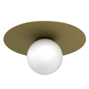 Lampa plafon FLAT złoty 1xE27 /  3309