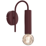 Lampa kinkiet Loppe bordo 1xE27 I  3347