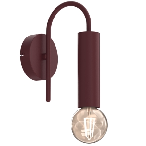 Lampa kinkiet Loppe bordo 1xE27 I  3347