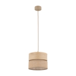 DORMA WOOD JUTA LAMPA WISZĄCA 1XE27 I  11785
