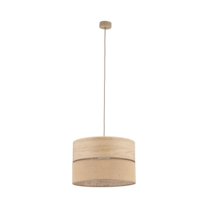 DORMA WOOD JUTA LAMPA WISZĄCA 1XE27 I 11786