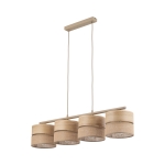 DORMA WOOD JUTA LAMPA WISZĄCA 4XE27 I 11789