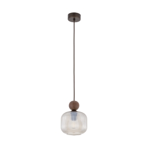 BALLO ORZECH LAMPA WISZĄCA 1XE14 I 11837