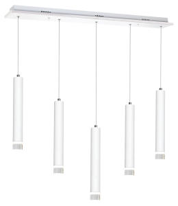 LAMPA WISZĄCA ALBA 5X5W LED