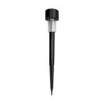 Lampa Solarna Patyk Czarny 4,5x4,5x29,5 I EKO0593