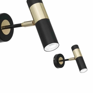 Kinkiet DALLAS GOLD 1x miniGU10
