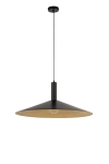 Lampa wisząca CAPRI M czarny/zloty 41011