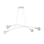 HELIX WHITE LAMPA WISZĄCA 4 PŁ