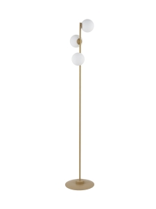 Lampa podłogowa kule złoto-beżowa GAMA 50275