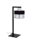 Lampka abażur czarno-złoty PRO 50235