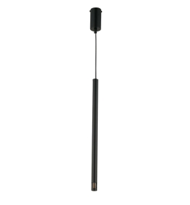 Lampa wisząca tuba rurka czarna  SOPEL LASER 1 33225