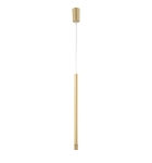 Lampa wisząca tuba rurka złota SOPEL LASER 1 33227