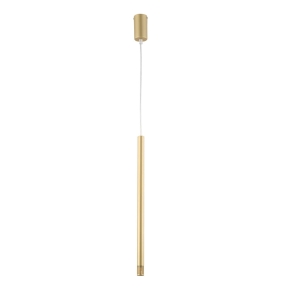 Lampa wisząca tuba rurka złota SOPEL LASER 1 33227