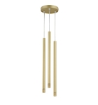 Lampa wisząca sople złota SOPEL LASER 3 33256