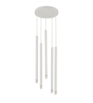 Lampa wisząca sople biała SOPEL LASER 5 33229