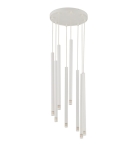 Lampa wisząca sople biała SOPEL LASER 8 33232