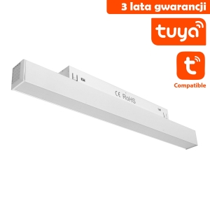Linia LED Do Szyn Magnetycznych DDCX-FG300-TY TUYA 12W CCT Biała