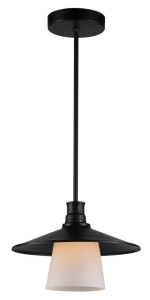 LOFT LAMPA WISZĄCA 1X60W E27 CZARNY 31-43108